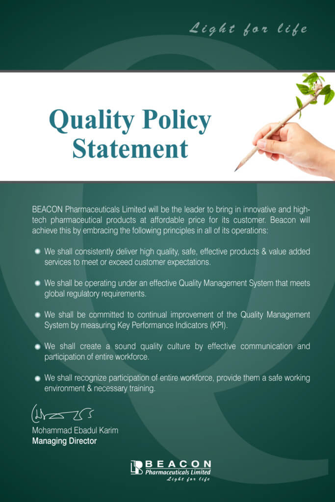 beacon-quality-policy